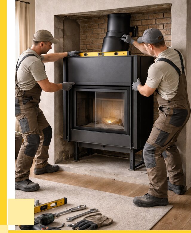 Установка каминных топок в Кирове под ключ от 18297 р. | ЭриданКро