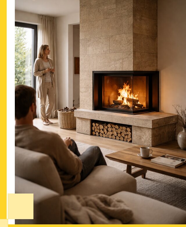 Угловые камины из кирпича установка в Кирове от 152475 р. ЭриданКро