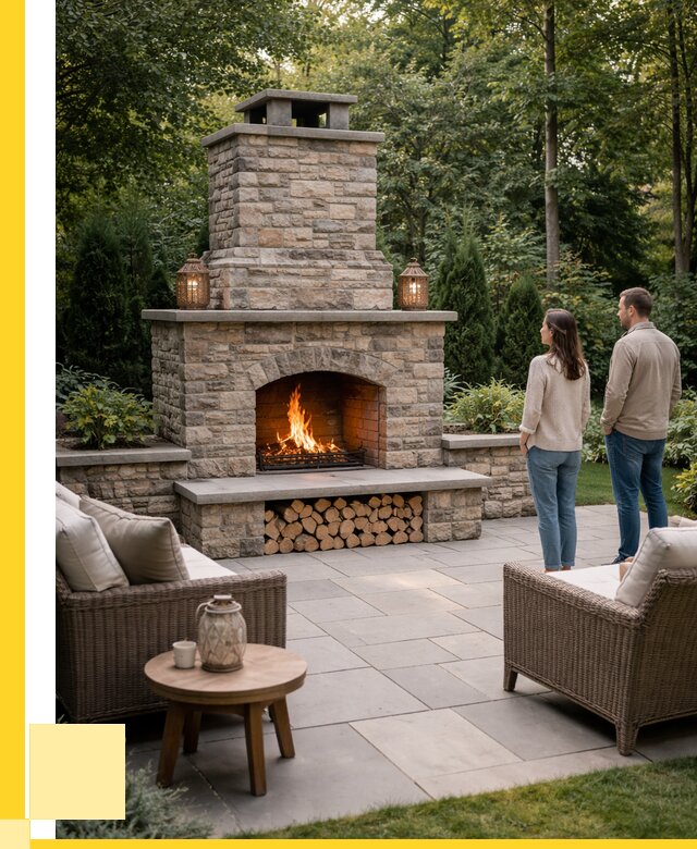 Уличные камины из кирпича в Кирове от 152475 р. | ЭриданКро