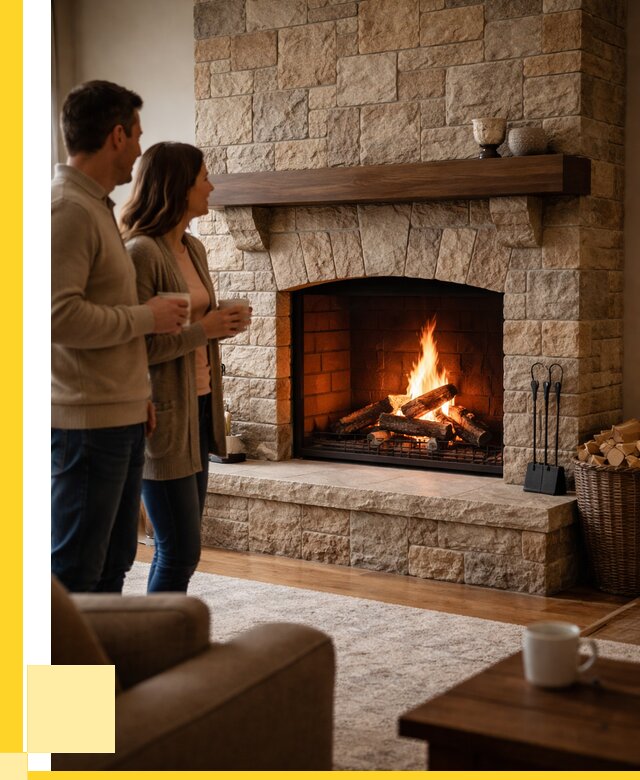 Каменные камины на заказ в Кирове от 182970 р. | ЭриданКро