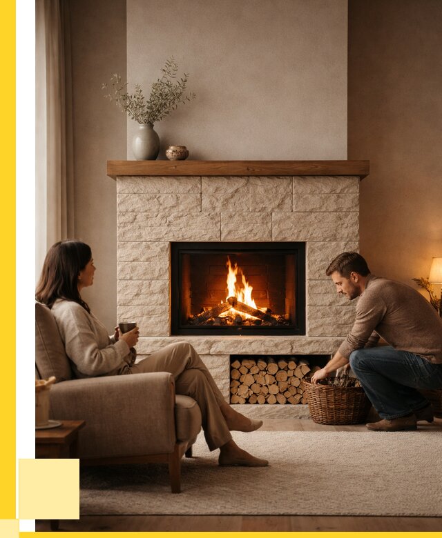 Камины для дома в Кирове под ключ от 152475 р. | ЭриданКро