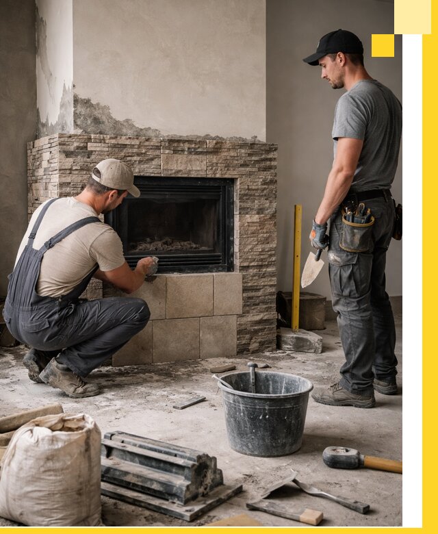 Камины под ключ в Кирове: проект, изготовление и монтаж