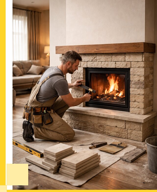 Строительство каминов в Кирове от 152475 р., ЭриданКро - под ключ