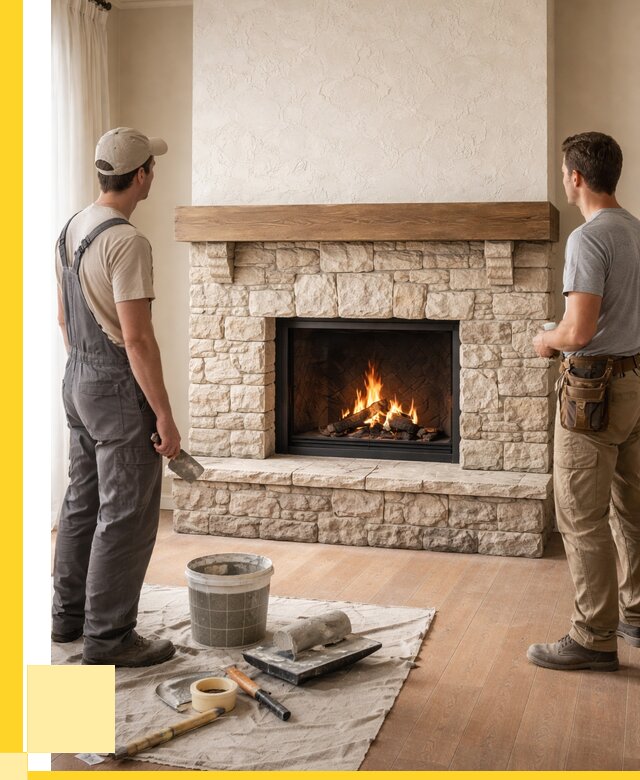 Отделка каминов в Кирове от 6607 р. под ключ | ЭриданКро