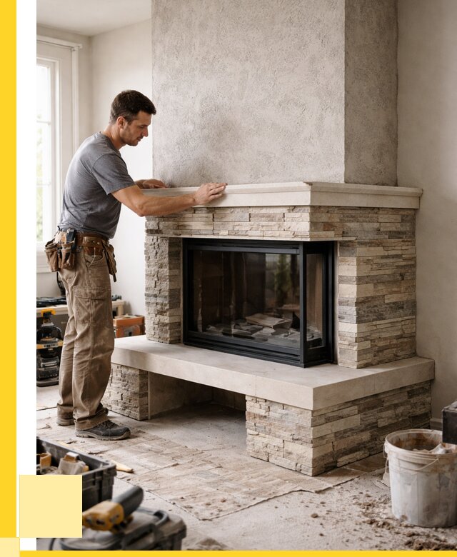 Изготовление каминов под ключ в Кирове от 152475 р. | ЭриданКро