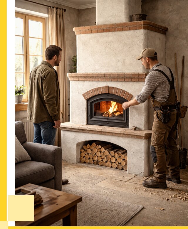 Печи камины в Кирове: кирпичные, изразцовые от 60990 р. | ЭриданКро