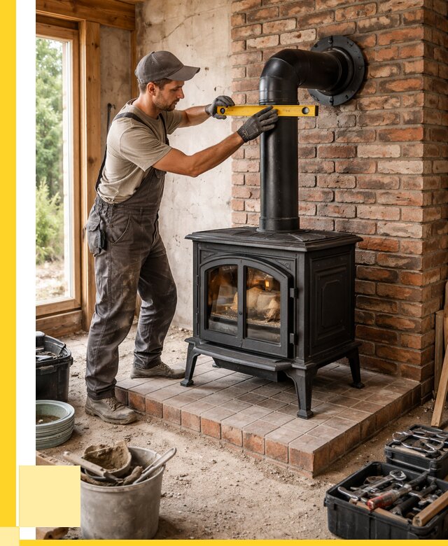 Монтаж печей установка банной печи в Кирове от 15248 р. | ЭриданКро