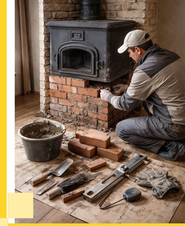 Ремонт печей в Кирове от 12198 р., услуги печника ЭриданКро