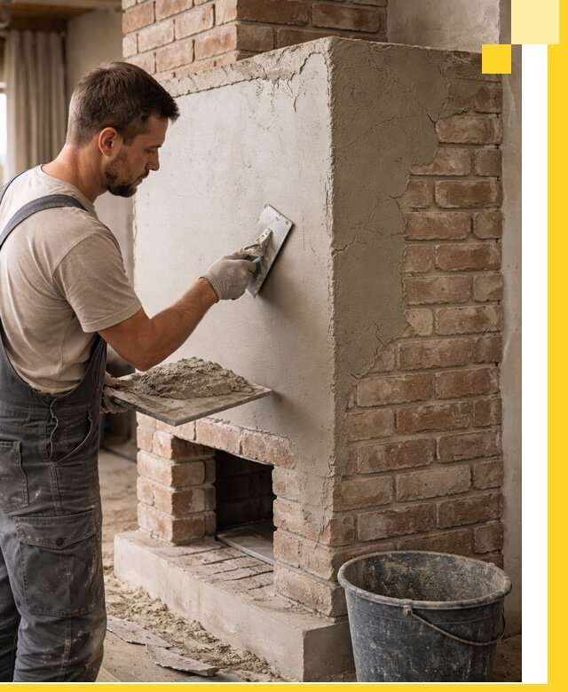 Отделка печей и облицовка каминов в Кирове под ключ