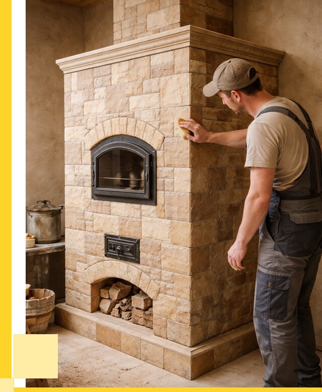 Облицовка печей в Кирове от 4574 р. под ключ | ЭриданКро