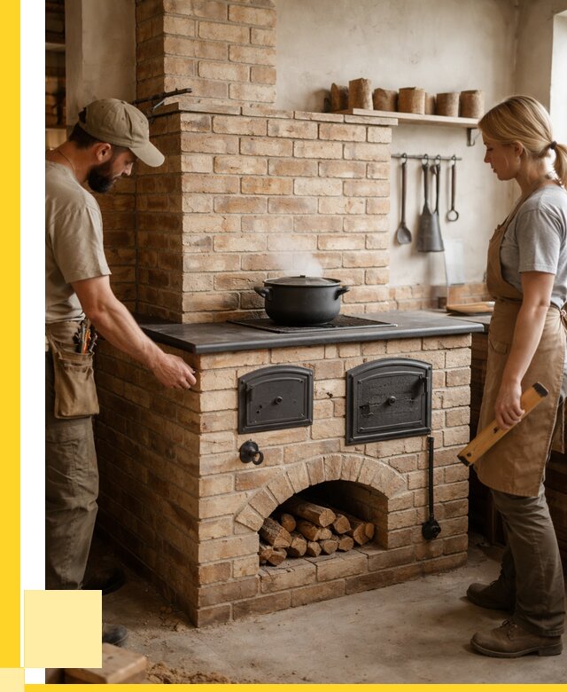 Варочно отопительные печи в Кирове от 91485 р. | ЭриданКро