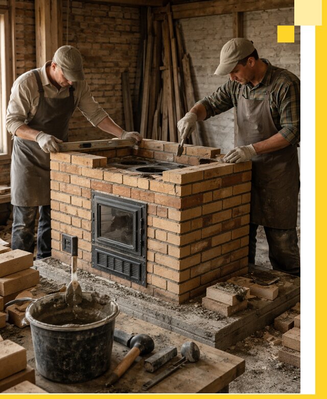 Изготовление и установка варочных печей под ключ в Кирове