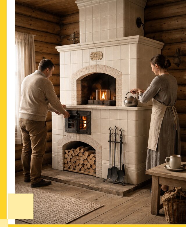 Русские печи в Кирове: установка от 152475 р. ЭриданКро