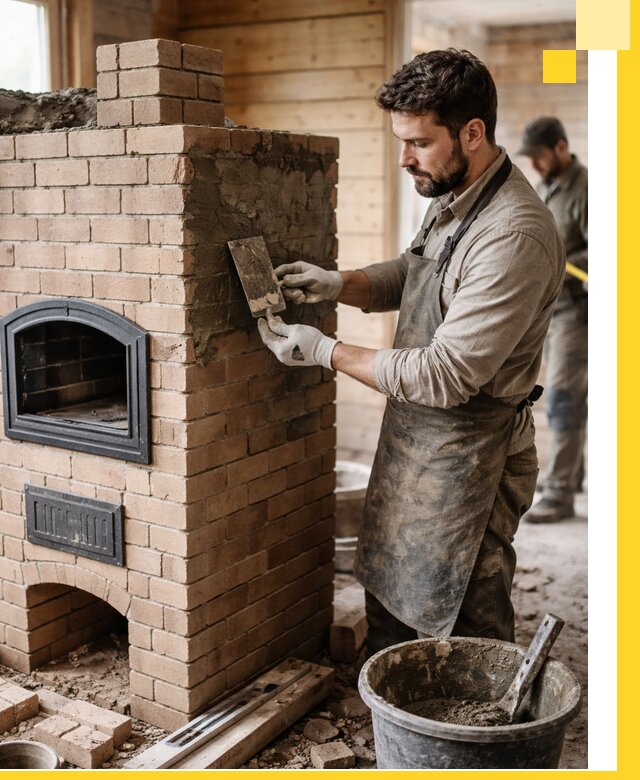 Изготовление и установка печей-шведок под ключ в Кирове