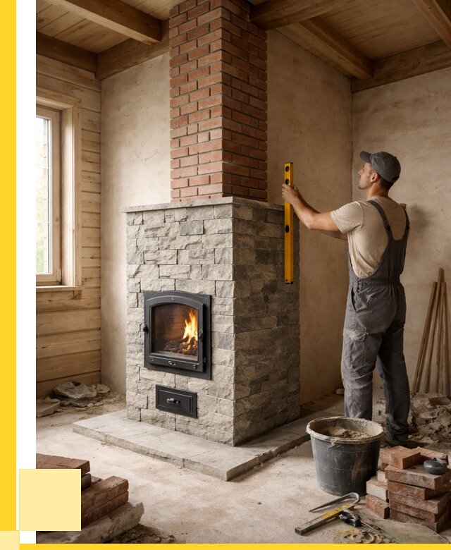 Печи и дымоходы под ключ в Кирове от 45743 р., ЭриданКро