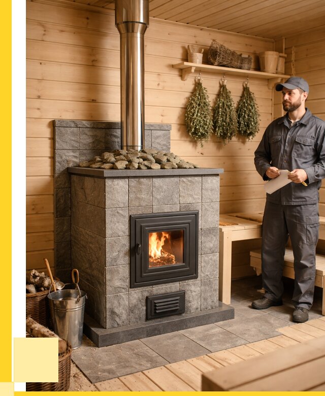 Печи для бани под ключ в Кирове от 121980 р. | ЭриданКро