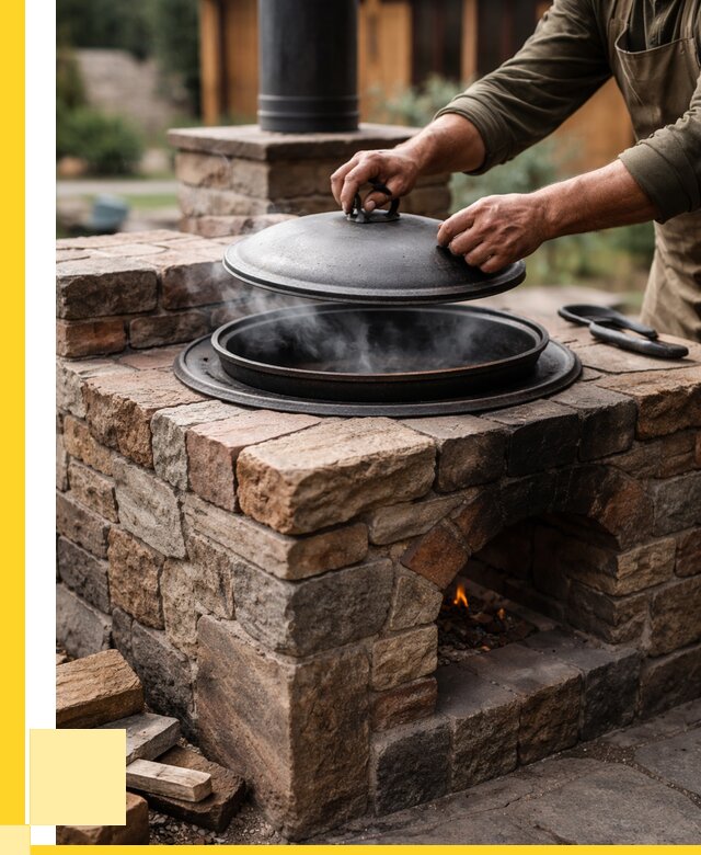 Печи для казана в Кирове по цене от 18297 р. | ЭриданКро