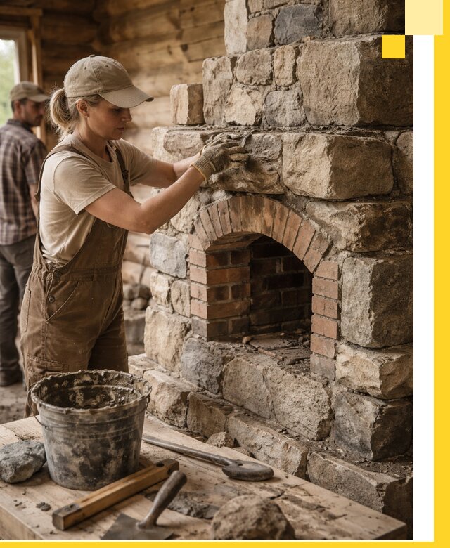 Каменные печи на заказ и монтаж в Кирове, долговечные решения