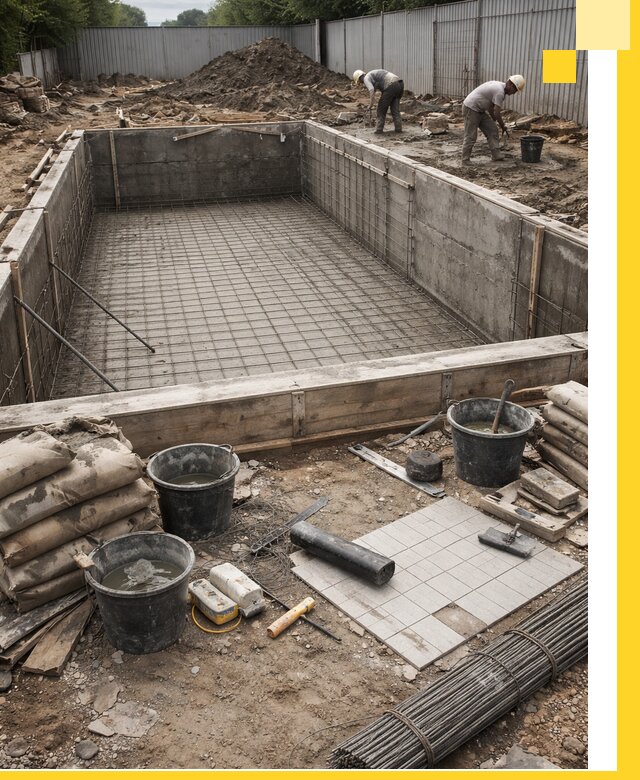 Строительство бассейнов под ключ в Кирове, дизайн и монтаж