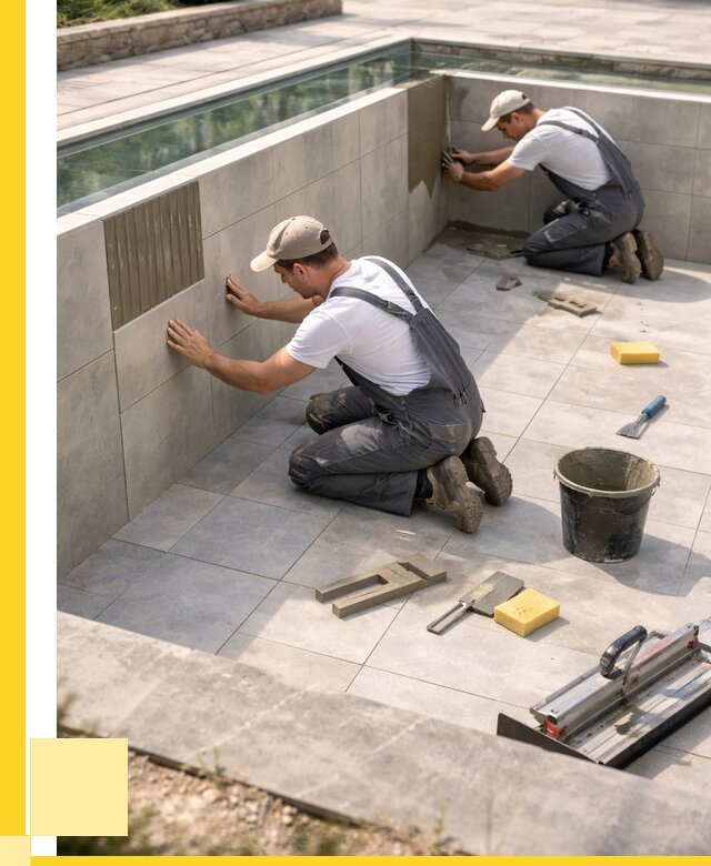 Облицовка бассейнов в Кирове от 4574 р. под ключ | ЭриданКро