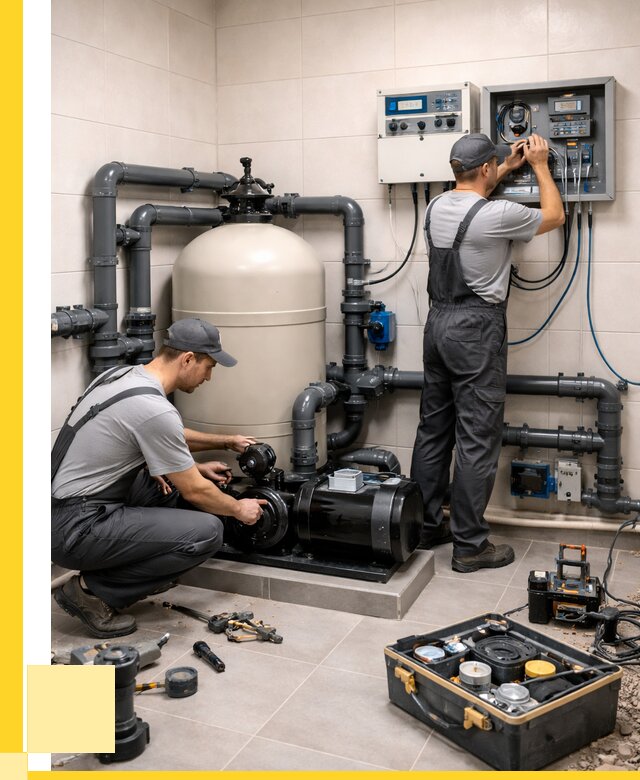 Монтаж оборудования для бассейнов в Кирове от 40660 р. | ЭриданКро