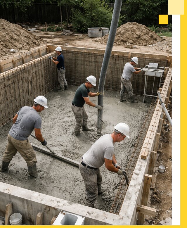 Строительство бетонных бассейнов под ключ в Кирове