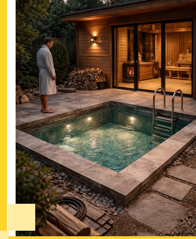 Бани с бассейном под ключ в Кирове от 96568 р. | ЭриданКро