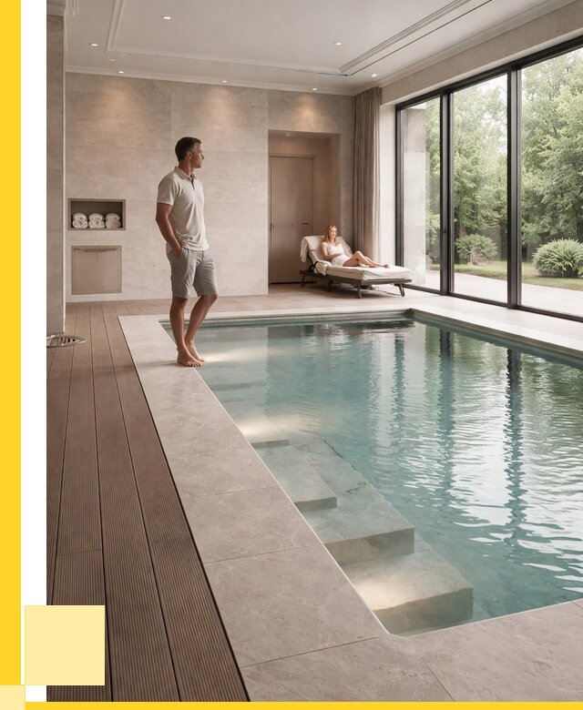 Бассейны в коттедже под ключ в Кирове от 1219800 р. | ЭриданКро