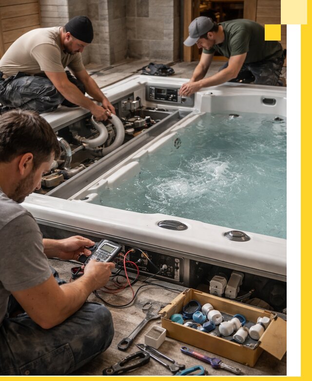 Гидромассажные бассейны под ключ в Кирове, дизайн и монтаж