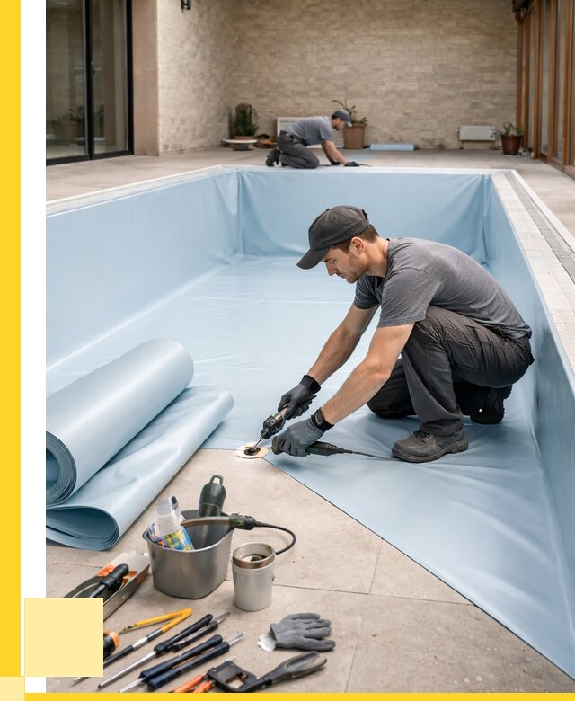 Пленка ПВХ для бассейнов в Кирове от 2541 р. | ЭриданКро