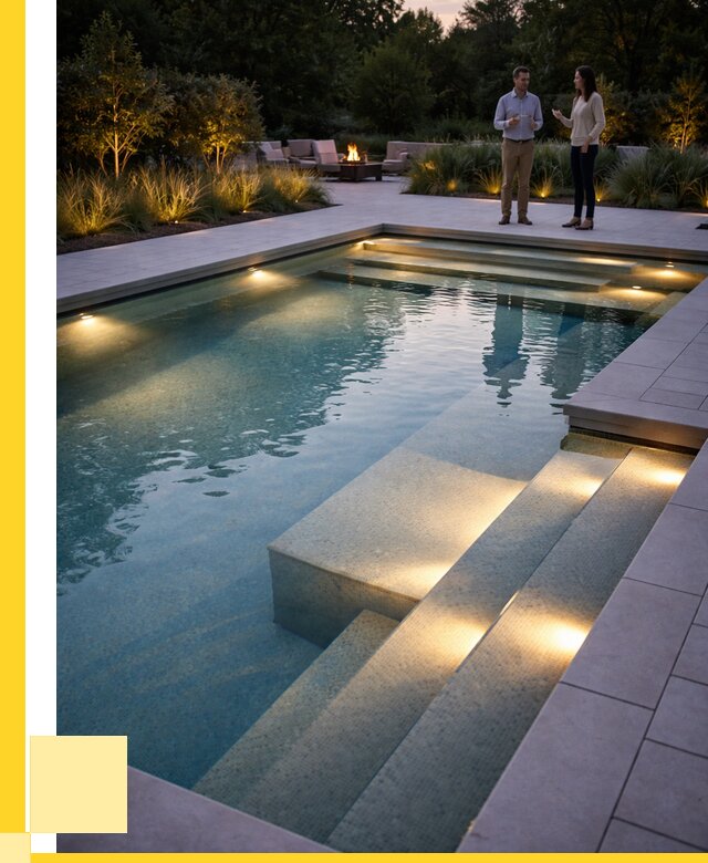 Освещение бассейнов в Кирове под ключ от 25413 р. | ЭриданКро