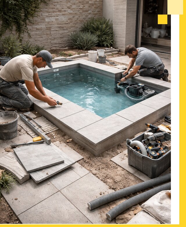 Мини бассейны под ключ в Кирове, дизайн и установка