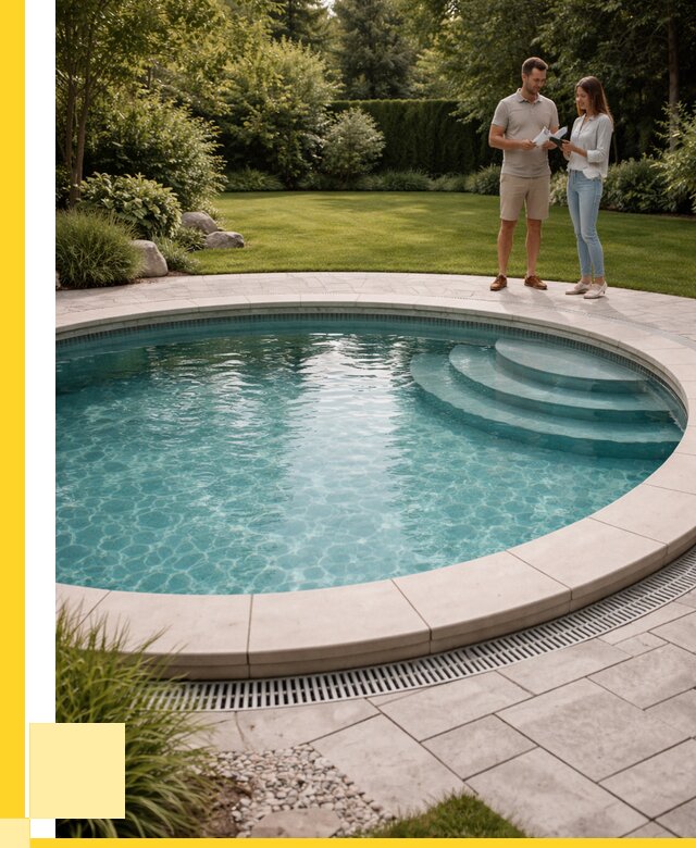 Круглые каркасные бассейны купить в Кирове от 254125 р. | ЭриданКро