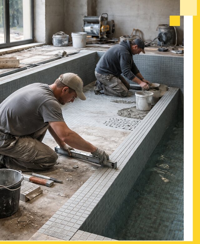 Строительство бассейна в частном доме в Кирове под ключ