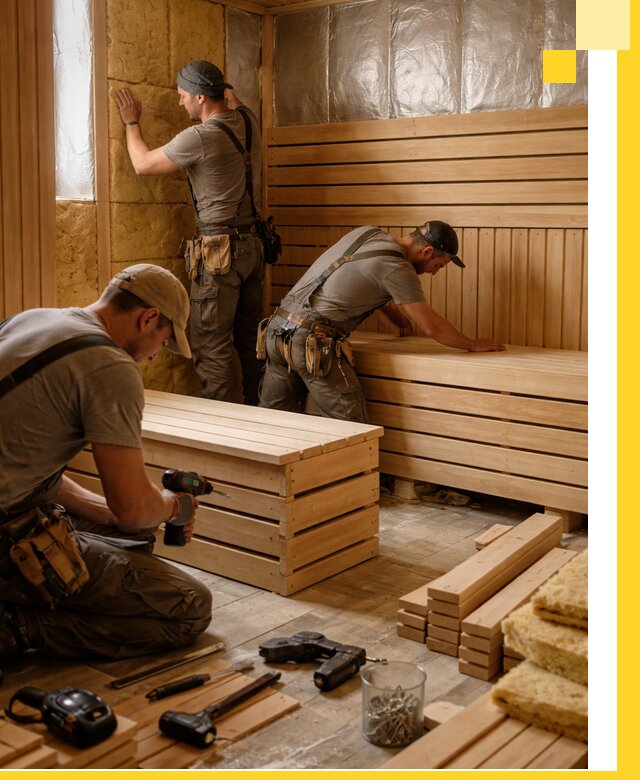 Профессиональное строительство саун под ключ в Кирове