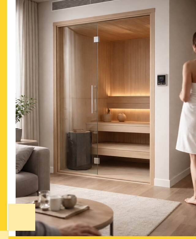 Сауна в квартире под ключ в Кирове от 121980 р. ЭриданКро