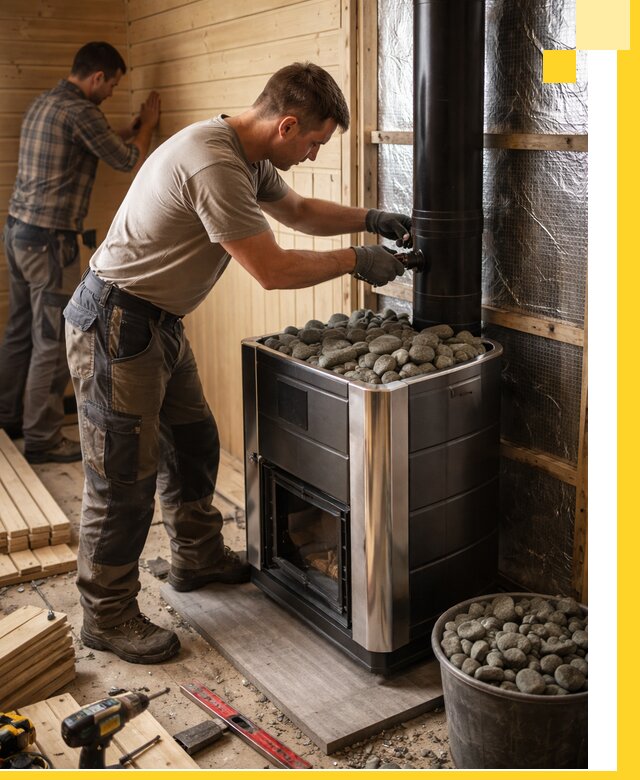 Проектирование и строительство парилок для бани в Кирове под ключ