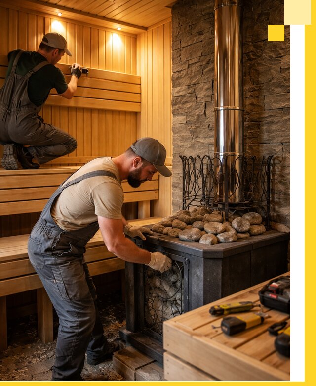 Комплексный дизайн бань, саун и зон отдыха в Кирове