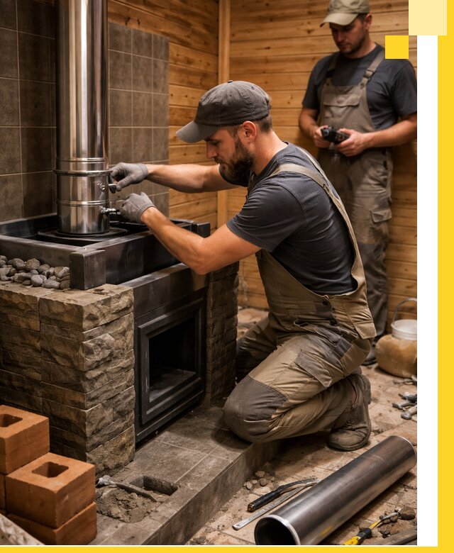 Изготовление и установка банных печей под ключ в Кирове