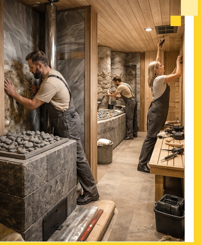 Строительство бань и SPA процедур в Кирове под ключ и отделкой