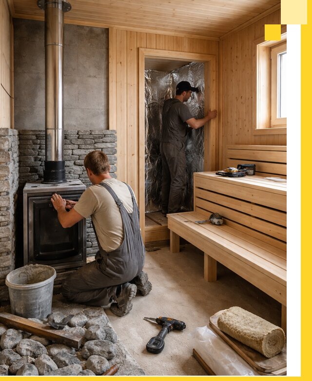 Строительство и изготовление бань под ключ в Кирове