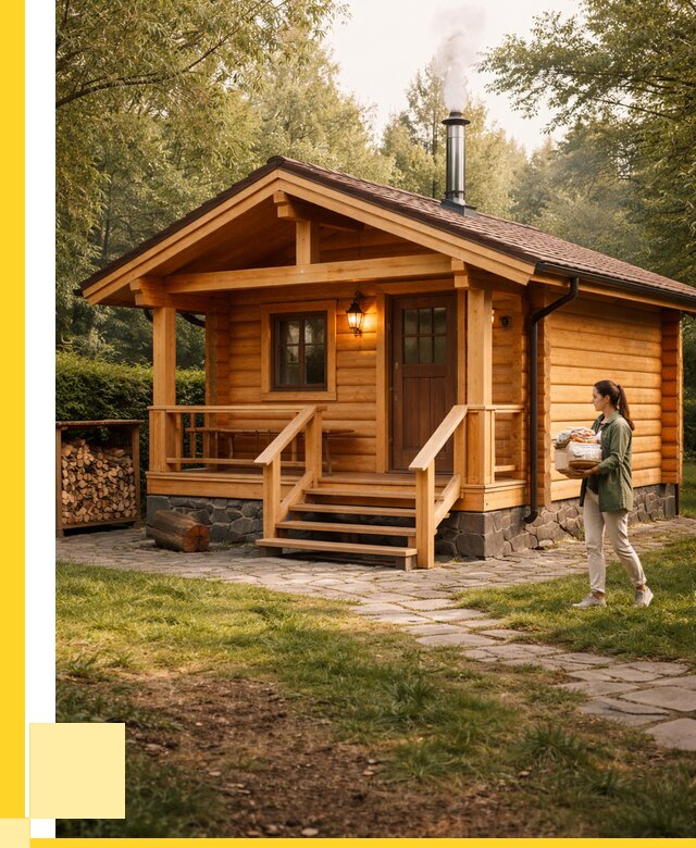 Купить баню под ключ в Кирове от 660725 р. | ЭриданКро