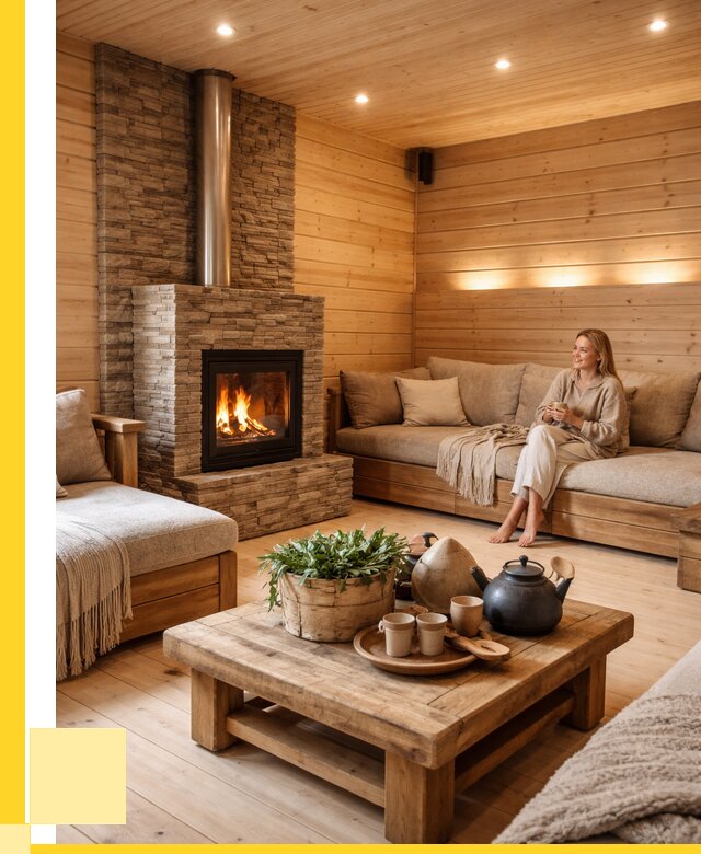 Проект бани с комнатой отдыха в Кирове от 35578 р. | ЭриданКро