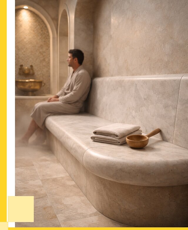 Сиденья для хамама в Кирове под ключ от 12198 р. | ЭриданКро