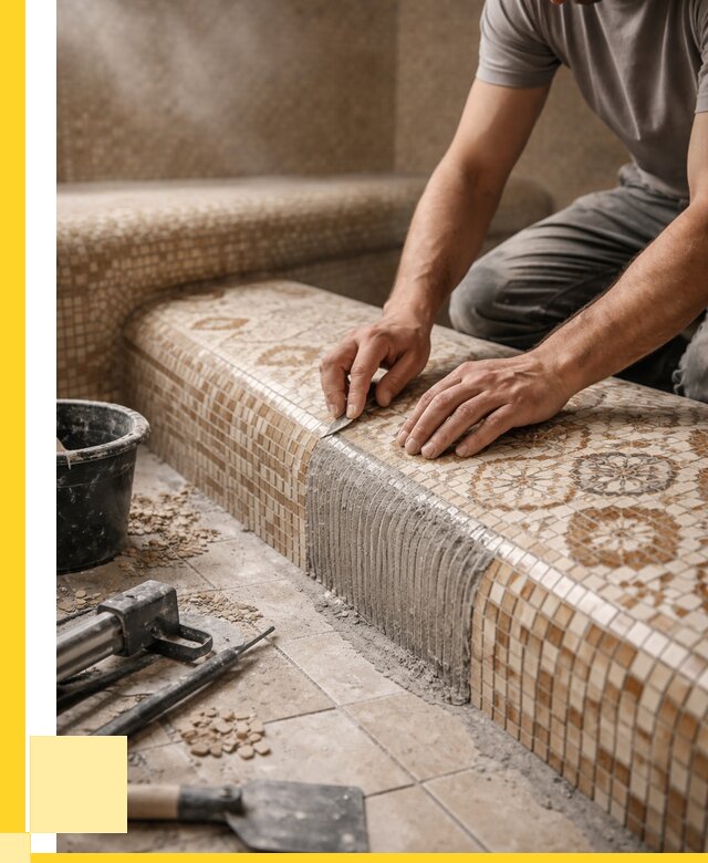 Плитка для хамама под ключ в Кирове от 3558 р. | ЭриданКро