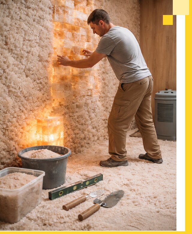 Проектирование и монтаж соляных комнат в Кирове под ключ